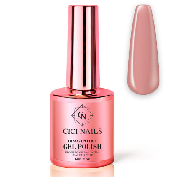 57 sand nude 8ml – trajni lak u toploj pješčano nude nijansi Cici Nails