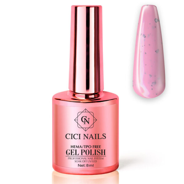 roza trajni lak za nokte pink reverie 196 8ml cici nails trajni lak za nokte