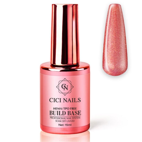 build base racing red 15 ml koraljno crvena gradivna baza za nokte