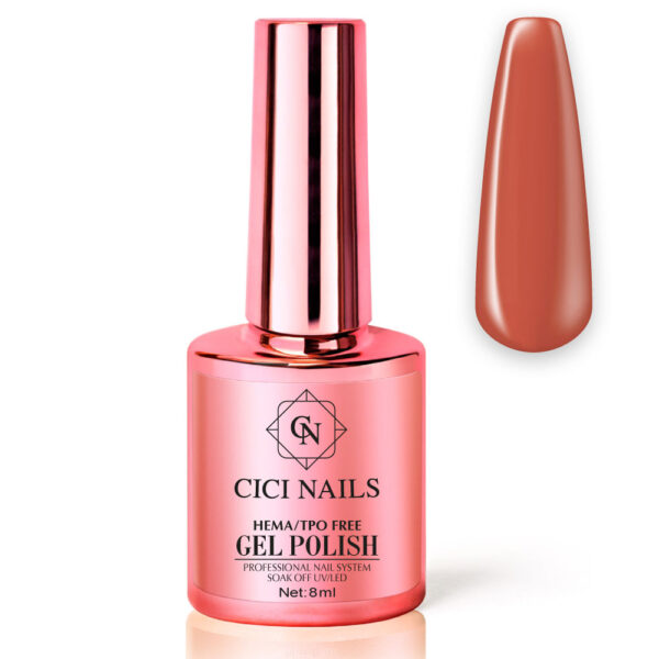 trajni lak cici nails profesionalni proizvodi pumpkin spice 114 8ml