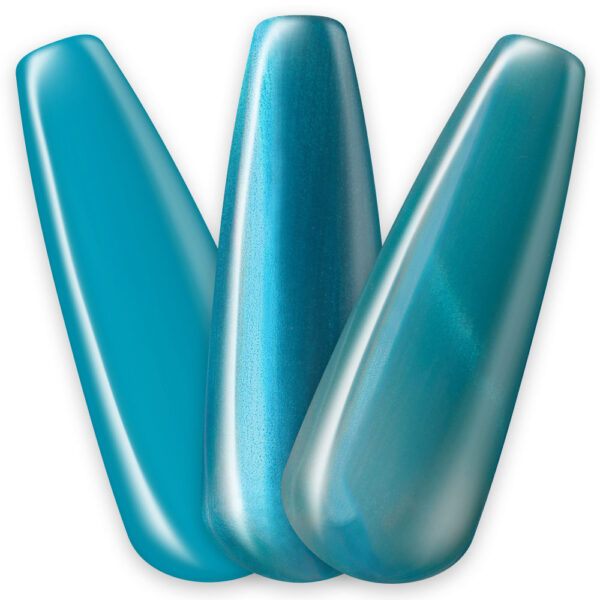 trajni lak cici nails stakleno tirkizne nijanse glass turquoise 187 nail
