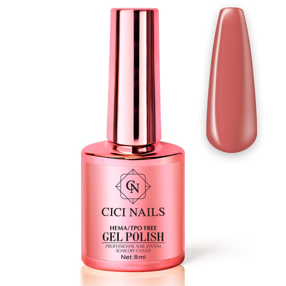 trajni lak u boji cimeta cinnamon 113 8ml cici nails trajni lak za nokte
