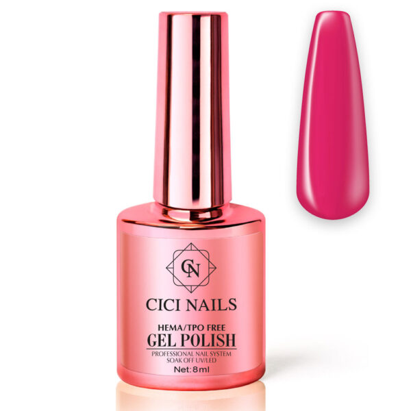 trajni lak u malina boji raspberry lemonade 176 8ml cici nails slavonski brod