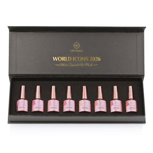 world icons 2026 hard biab box nijanse za profesionalni salonski rad | Cici Nails