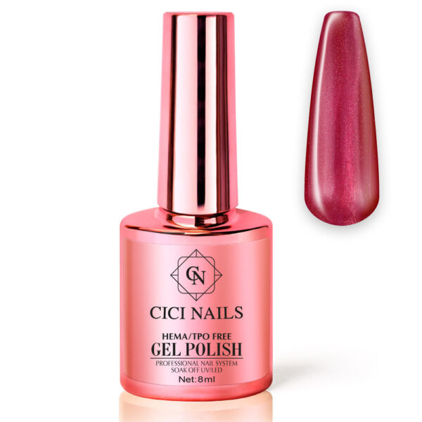 crvene boje trajnih lakova sa cat eye efektom soft lips promise 378 8ml