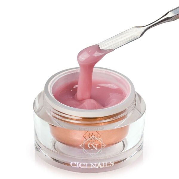 level up builder gel cotton candy chic prikaz nijanse ružičasti gradivni gel