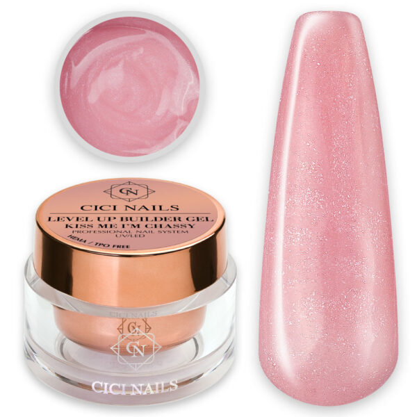 level up builder gel kiss me im chassy cici nails gradivni gel za nokte