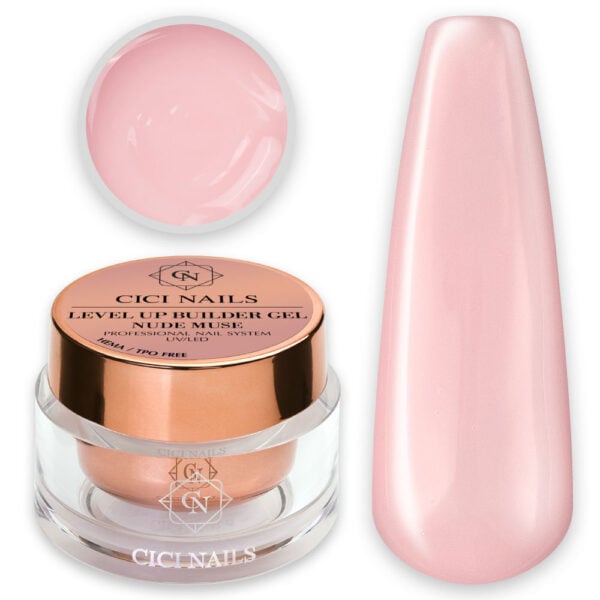 level up builder gel nude muse gradivni gel savršena nivelacija cici nails