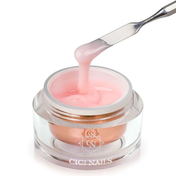 prikaz nijanse level up builder gel coral cabana cici nails
