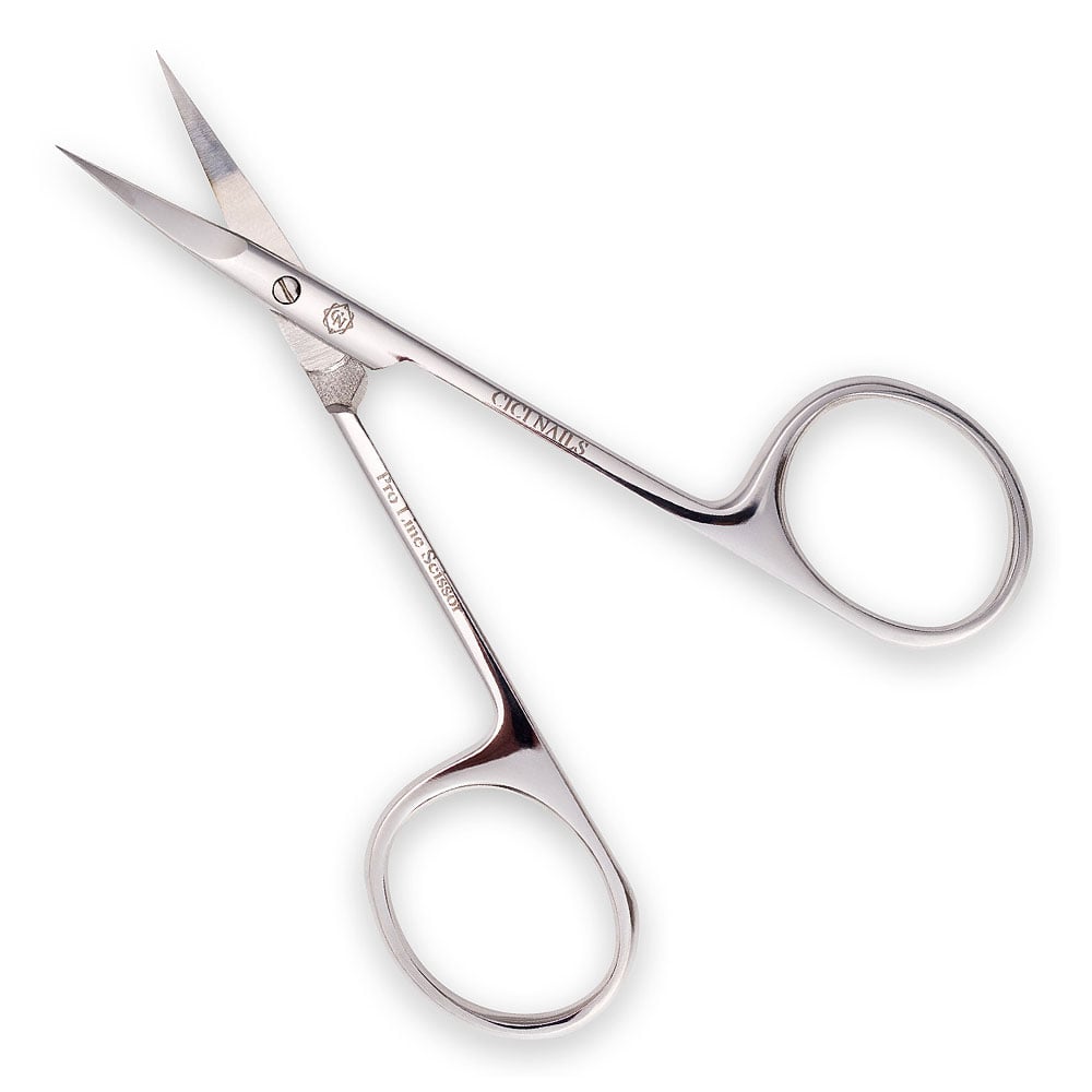 pro line scissors silver profesionalne škarice za kožicu za nail tehničare cici nails