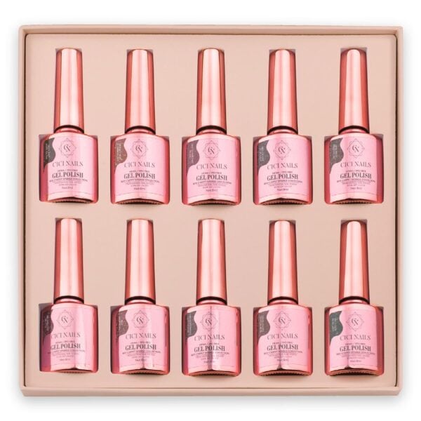 red carpet sparkle collection reflektirajući trajni lak crvene boje