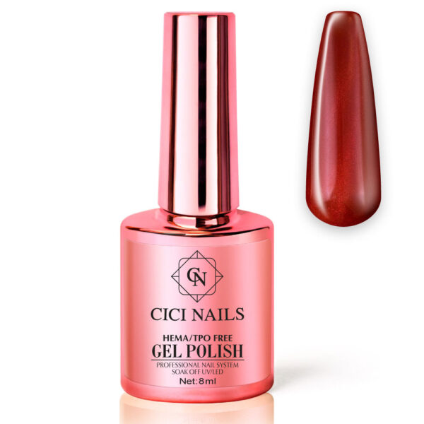 trajni lak sa cat eye efektom kiss me slowly 372 8ml - cici nails