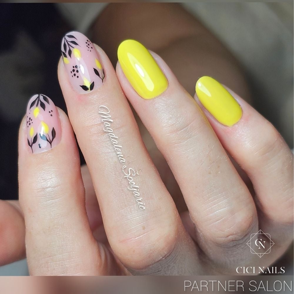 254 sunny spread 8ml sunčano žuta krem nijansa | cici nails
