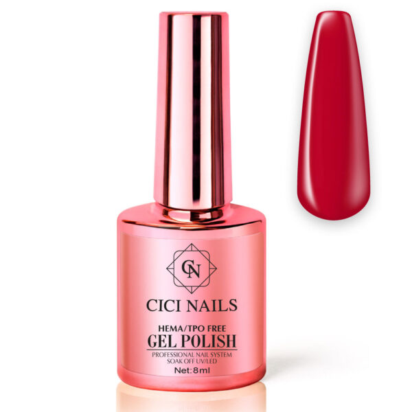 116 amber 8ml jantarno smeđi trajni lak za nokte cici nails