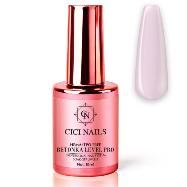 betonka level pro cotton pink 15ml cici nails