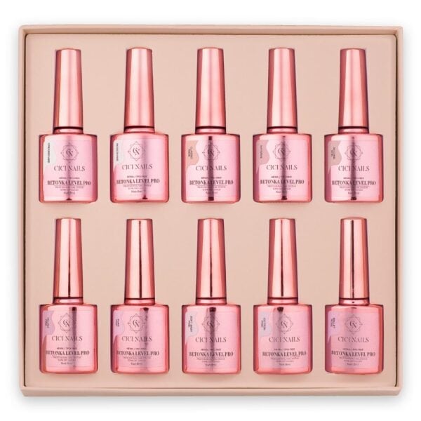 box betonka level pro collection kolekcija elegantnih cover nijansi za nokte | Cici Nails