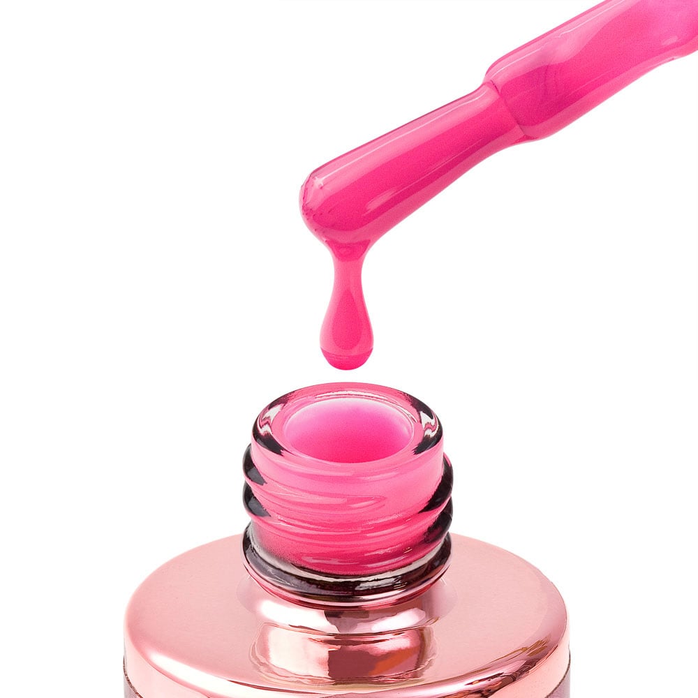28 bright pink 8ml jarko rozi trajni lak za nokte cici nails materijal