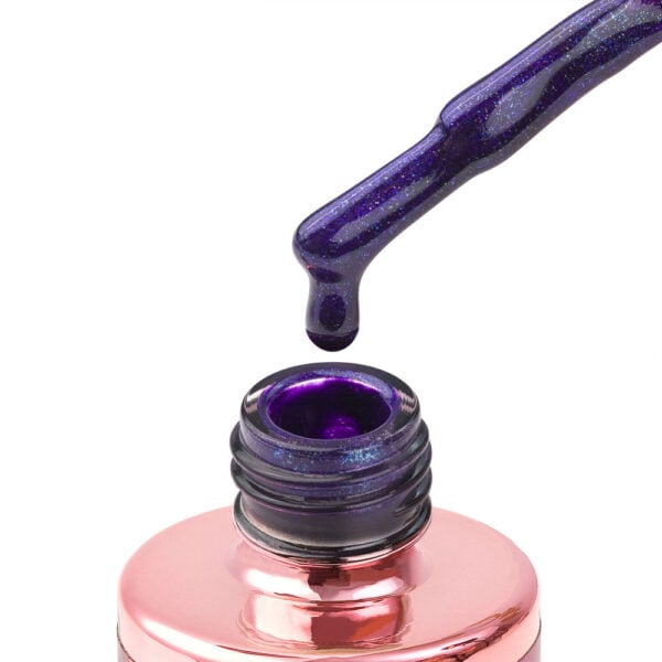 124 clear sky 8ml ljubičasti shimmer trajni lak za nokte cici nails