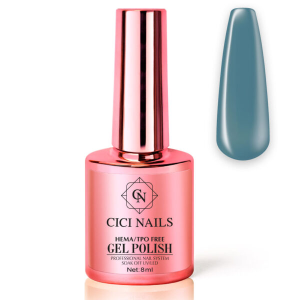 123 cloud day 8ml plavo sivi trajni lak za nokte cici nails