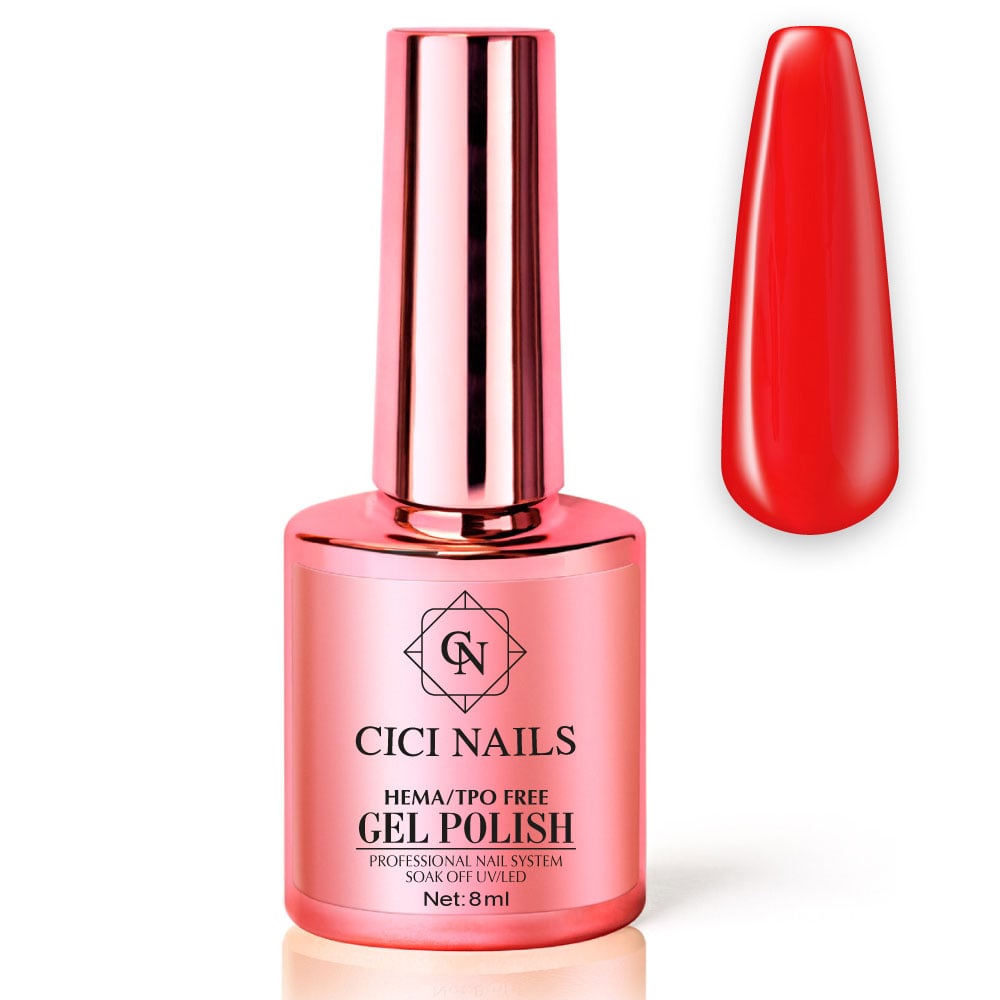 193 lustrous love 8ml crveni trajni lak cici nails