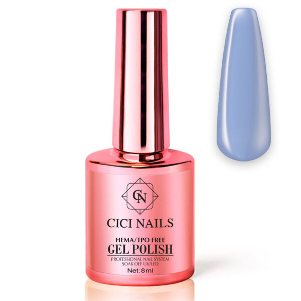 7 emili 8ml pastelno plavi trajni lak za nokte Cici Nails