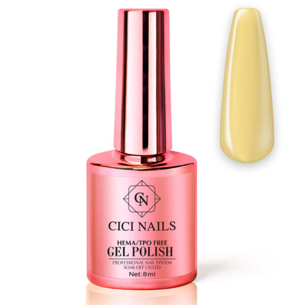 1 emma 8ml pastelno žuti trajni lak za nokte cici nails slavonski brod