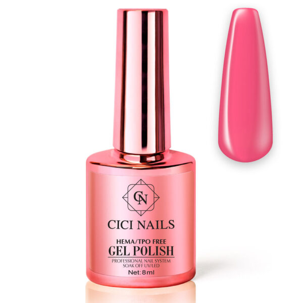 29 fiery rose 8ml trajni lak za nokte - cici nails