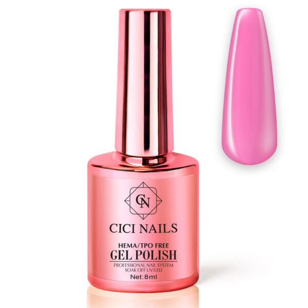 98 heartfelt 8ml roza trajni lak za nokte - materijal Cici Nails