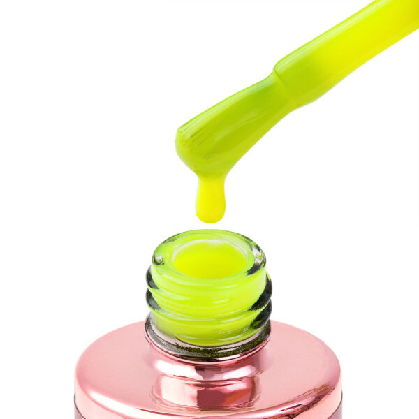 26 lime 8ml neon žuti trajni lak za nokte cici nails