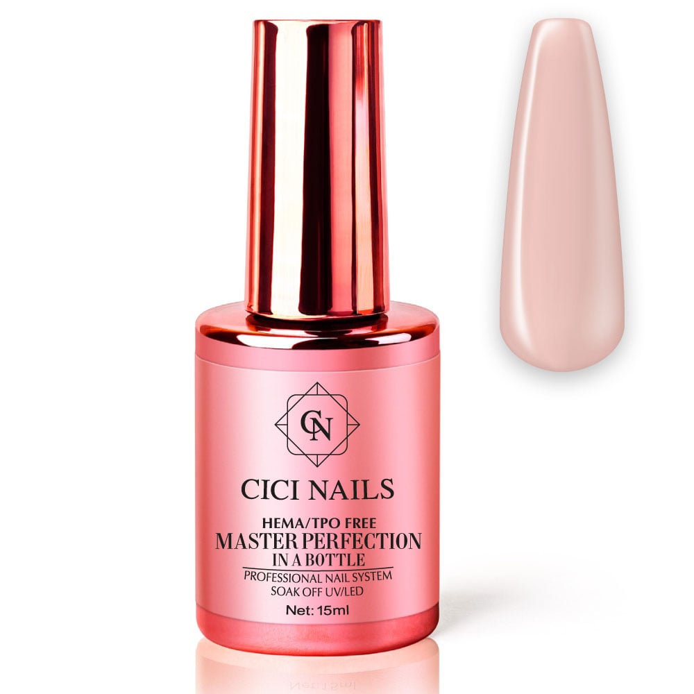 master perfection cotton candy 15ml mliječna nijansa gradivnog gel laka cici nails