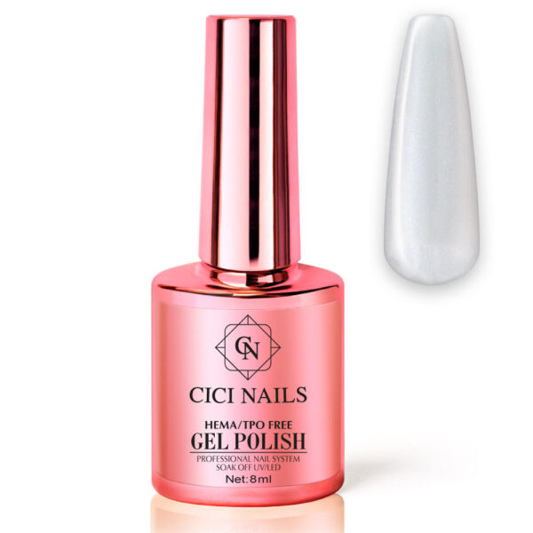 205 crystal glow 8ml gel lak s prozirnom bazom i reflektirajućim sjajem cici nails