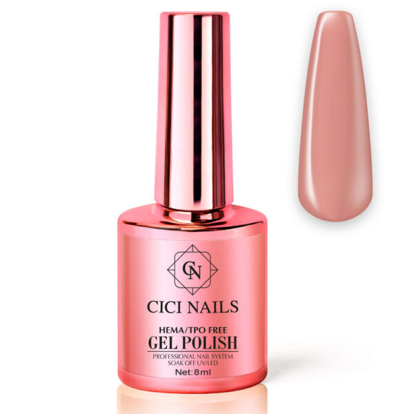 56 nut pudding 8ml trajni lak u nude nijansi cici nails