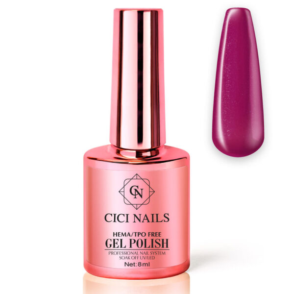 158 pickled plum 8ml trajni lak u ljubičastoj nijansi cici nails