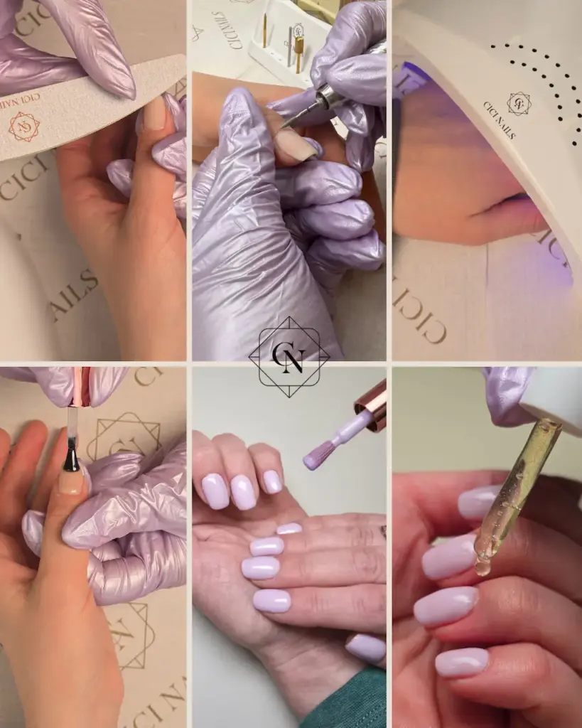 postupak korak po korak cici nails