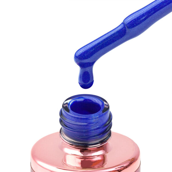 160 relaxed blue 8ml plavi shimmer trajni lak za nokte cici nails