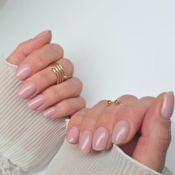 betonka level pro second skin nježna topla nude roza nijansa trajni lak cici nails