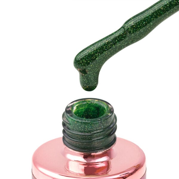 167 spruce garland 8ml zeleni glitter trajni lak za nokte cici nails