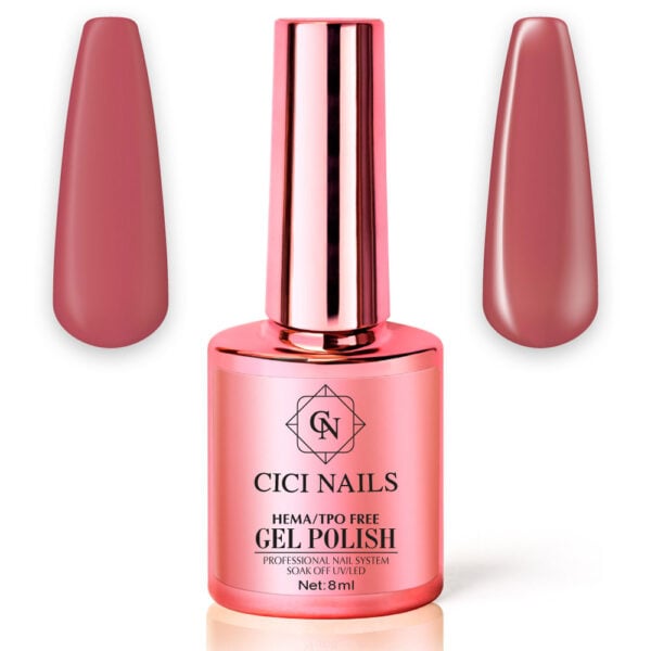269 toffee rose 8ml cici nails trajni lak za nokte