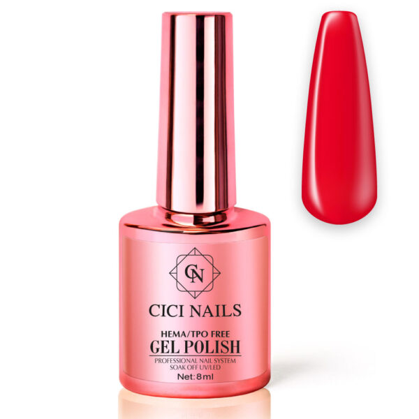 37 brink red 8ml intenzivno crveni gellak cici nails slavonski brod
