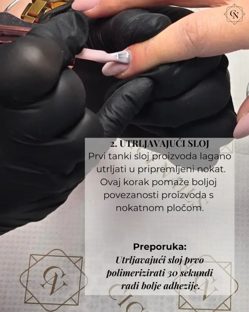 cici nails nanosenje kliznog sloja i kuglice betonka level pro proizvoda na nokat(1)