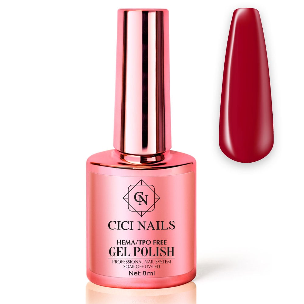 47 janet 8ml crveni trajni lak za nokte cici nails