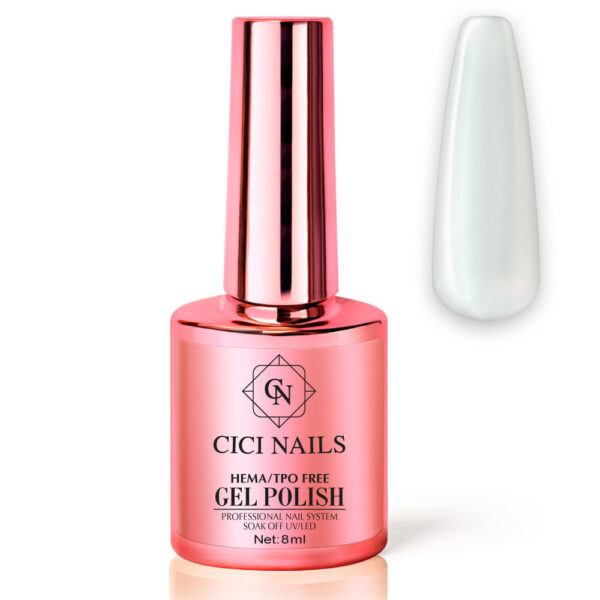 203 pearl essence 8ml biserno bijeli trajni lak za nokte cici nails