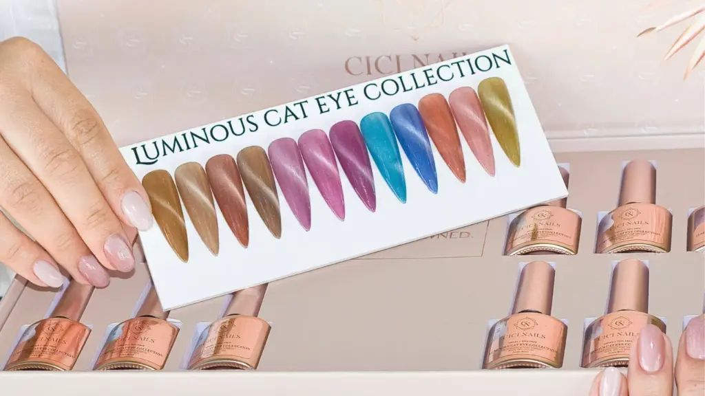 nova kolekcija cici nails cat eye trajni lak