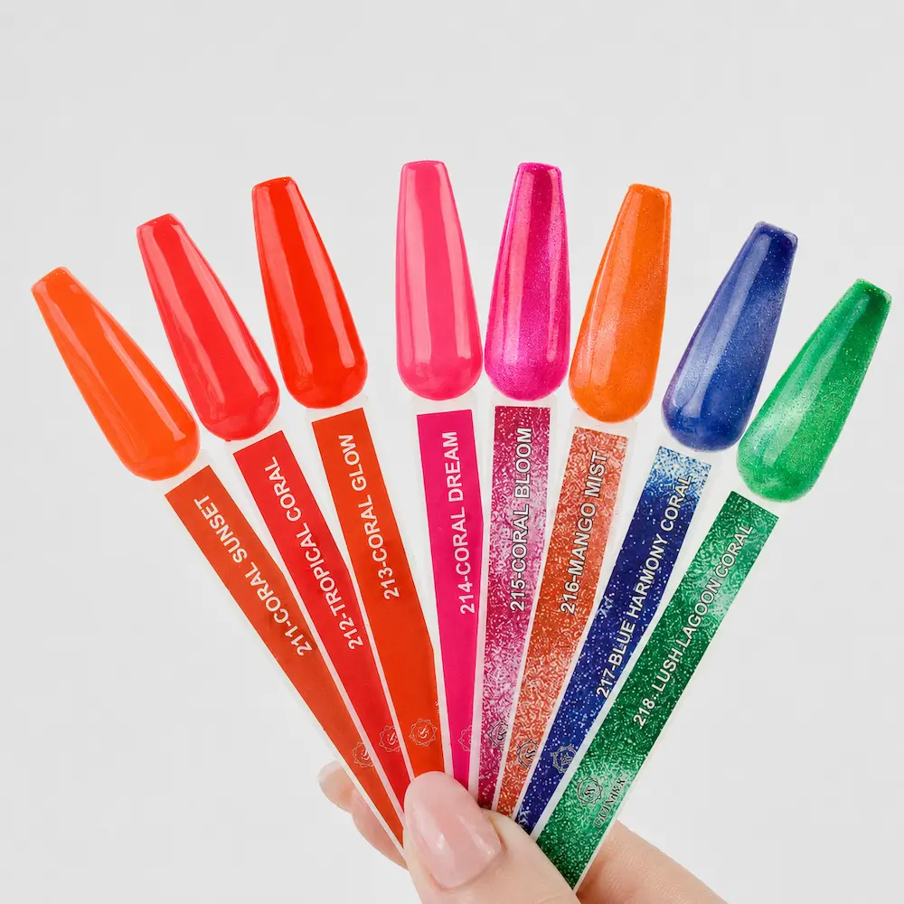 coral symphony kolekcija cici nails